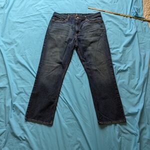 Men's Denim Straight-Leg Jeans